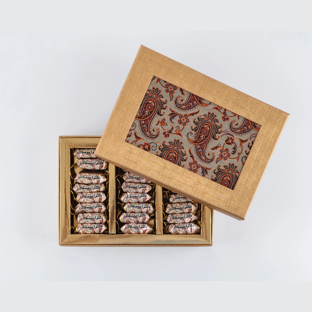 جعبه کادویی ترمه کوچک آنتیک