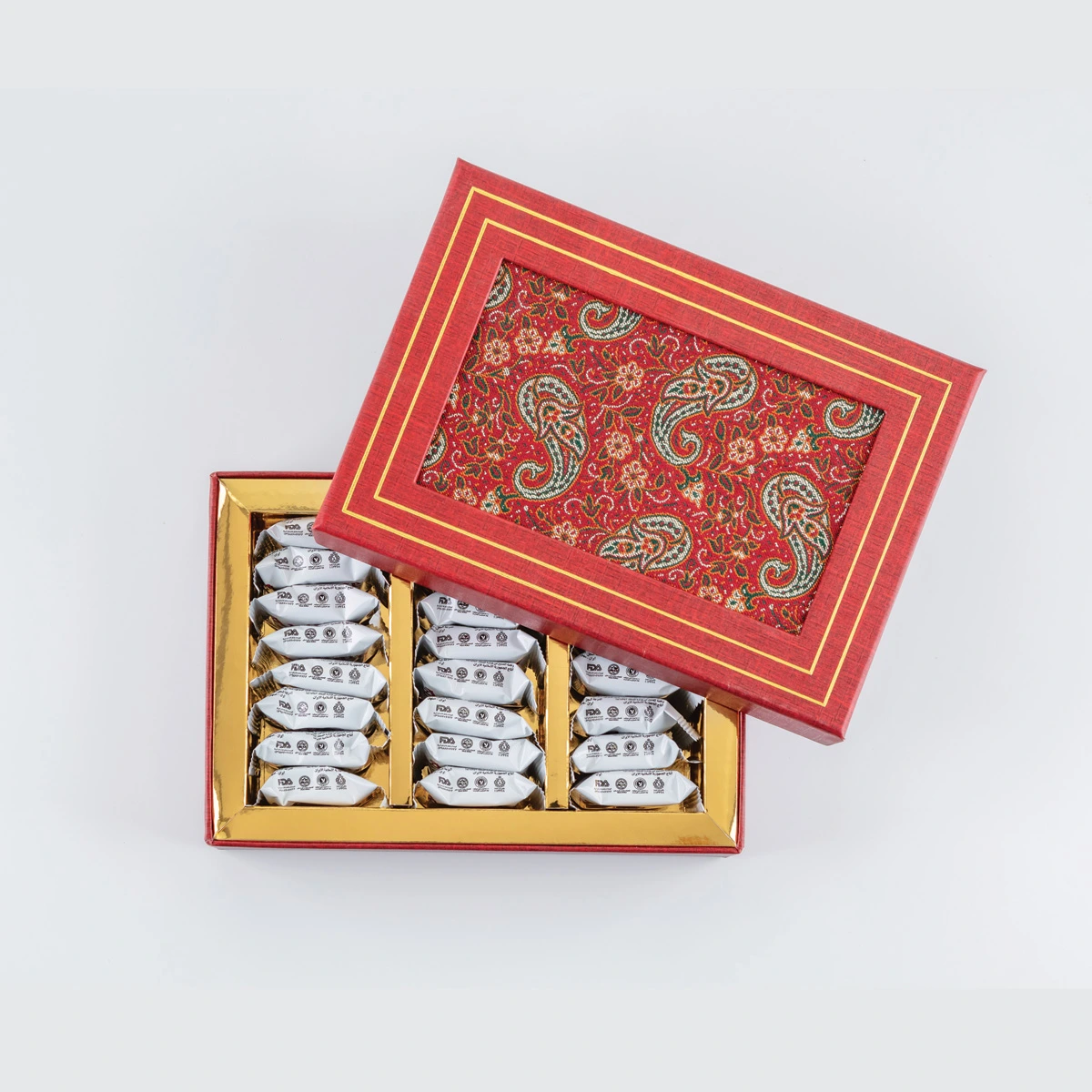 جعبه کادویی ترمه کوچک  آنتیک