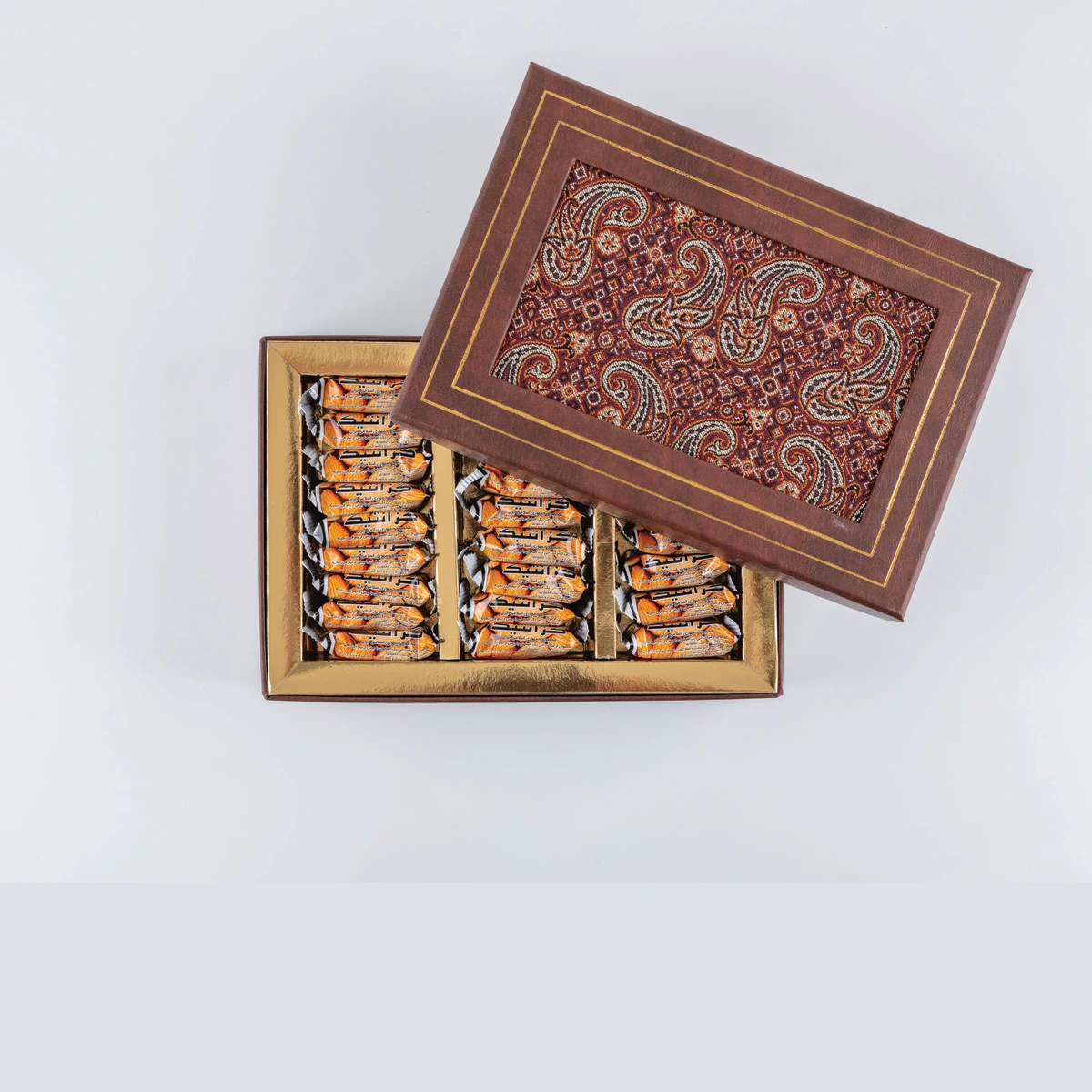 جعبه کادویی ترمه کوچک آنتیک