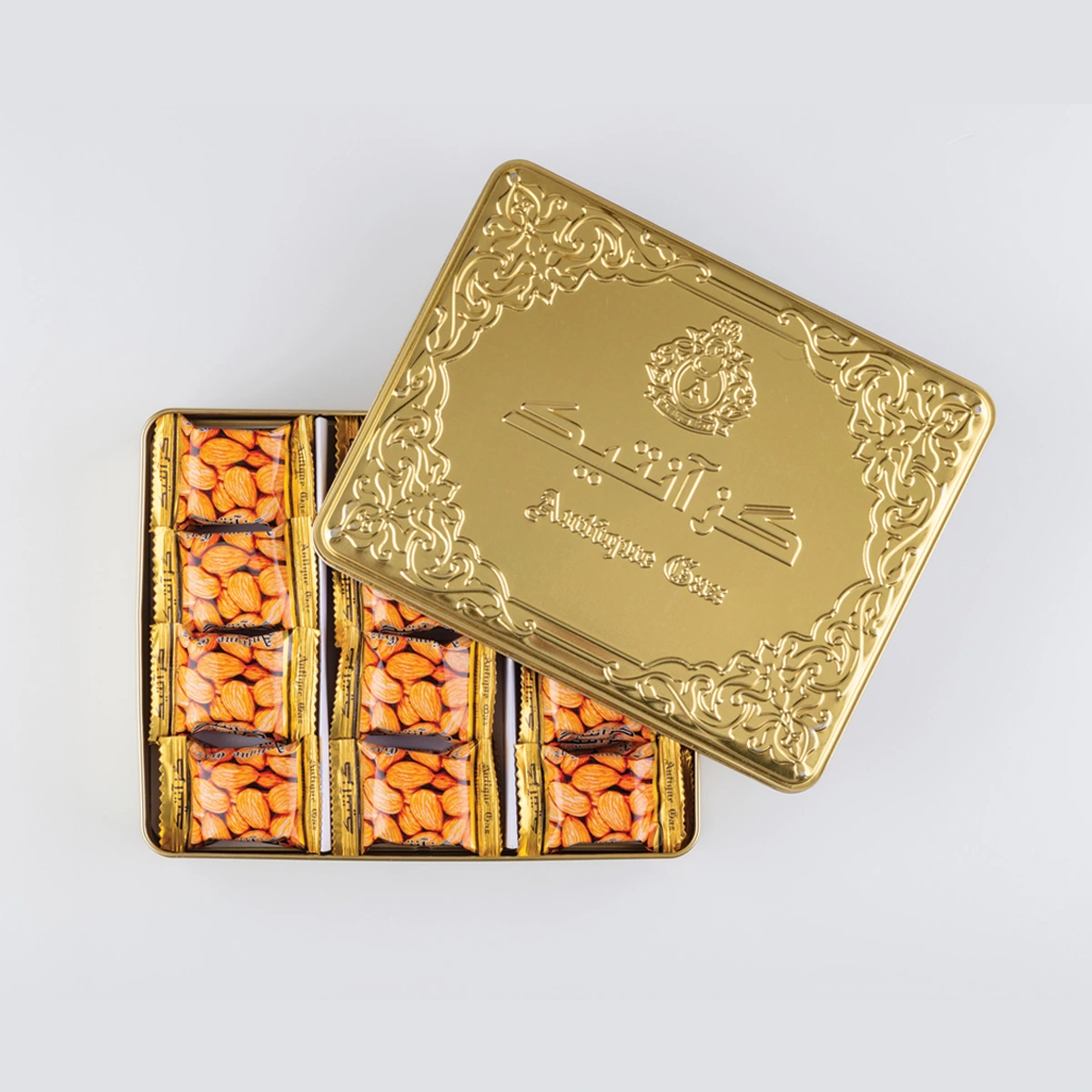 جعبه کادویی فلزی آنتیک 