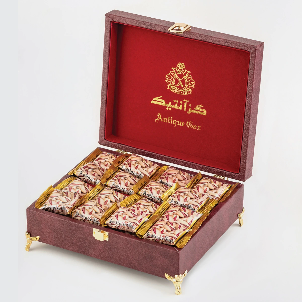 جعبه کادویی چرم آنتیک