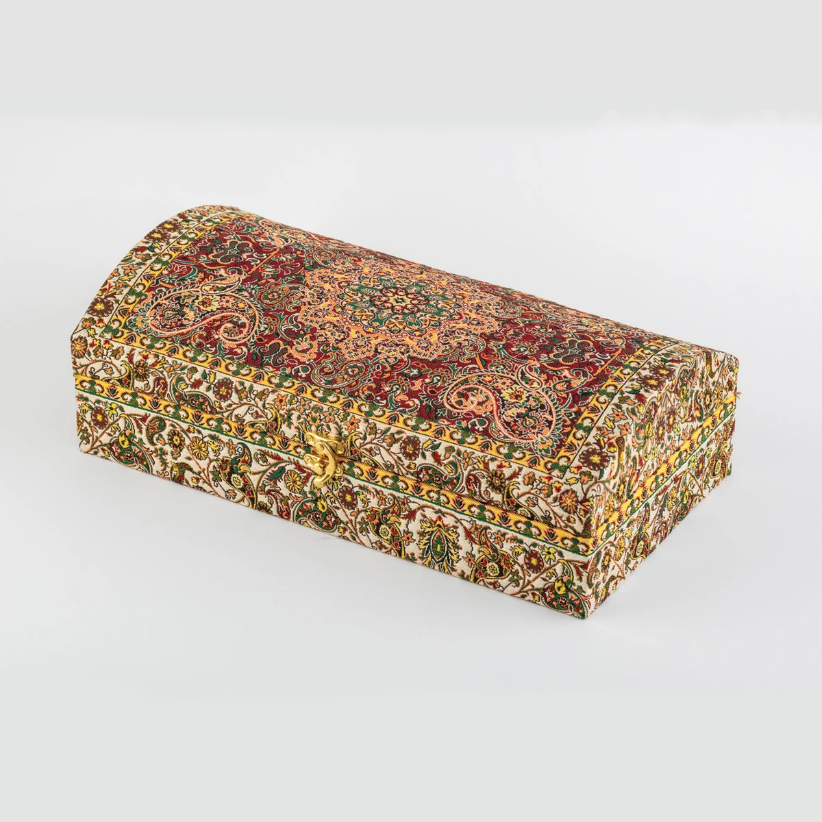 جعبه کادویی صندوقچه ترمه آنتیک(سایز کوچک)