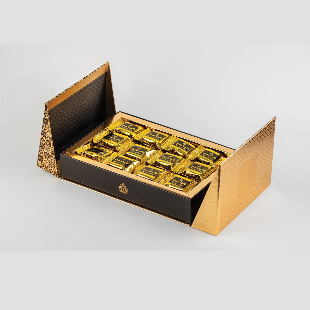 جعبه کادویی هاردباکس زرین آنتیک